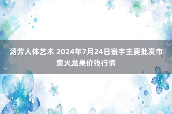 汤芳人体艺术 2024年7月24日寰宇主要批发市集火龙果价钱行情