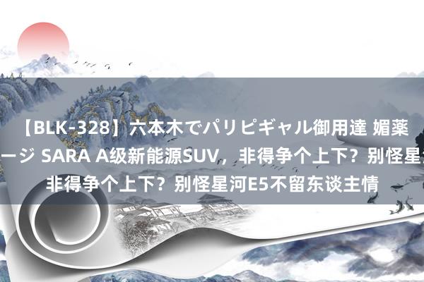 【BLK-328】六本木でパリピギャル御用達 媚薬悶絶オイルマッサージ SARA A级新能源SUV，非得争个上下？别怪星河E5不留东谈主情